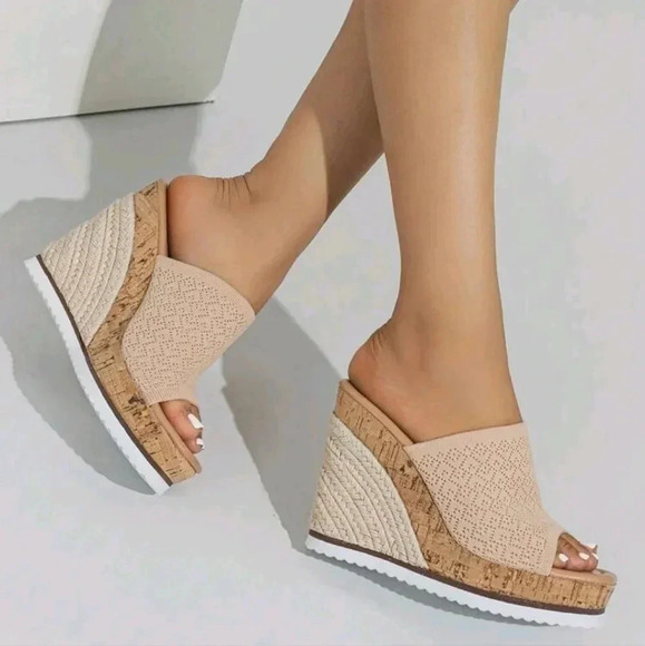 2024 Wedges & Thick-Soled  Rope Fashion Sandals - Picture 2 of 7